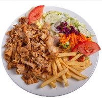 Dönerkebab schotel