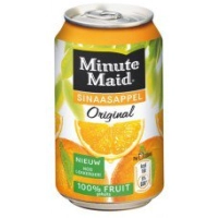 Minute Maid Sinaasappel 33cl blik